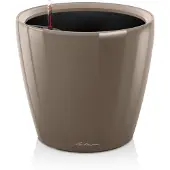 Lechuza Classico Premium Ls 21 - Kit Complet, Taupe Brillant Ø 21 X 20