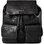 Desigual sac à dos pour femme en polyuréthane noir
