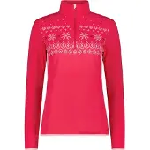 CMP 35l0416 Half Zip Sweatshirt Rose 2XS Femme