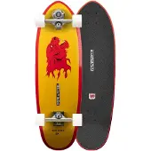 YOW Red Tiger 32,6" Pyzel x Surfskate – Surfskate haute performance inspiré des planches de surf Pyzel