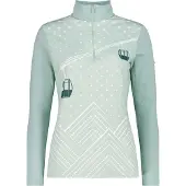 CMP 35l0496 Half Zip Sweatshirt Vert S Femme
