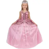 My Other Me Fun Company Princess Costume Rose 3-4 Years Enfants