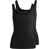 HUGO Maillot de corps rouge / noir