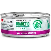 Disugual Aliment Humide Pour Chats Au Canard Pour Diabétiques 12x85g