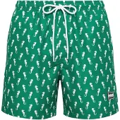 Urban Classics Pattern Swimming Shorts Vert 4XL Homme