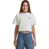 G-Star D29721-01 Short Sleeve Top Blanc 14 Years Fille