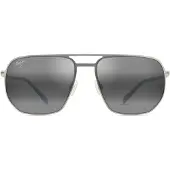 Maui jim Sharks Cove Polarized Sunglasses Argenté Neutral Grey/CAT3