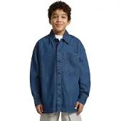 G-Star D29645-01 Boxy Fit Long Sleeve Shirt Bleu 14 Years Garçon