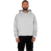 MJ Gonzales Sweat-shirt gris chiné / violet / blanc
