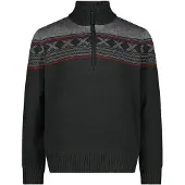 CMP 7h87510 Half Zip Sweater Noir M Homme