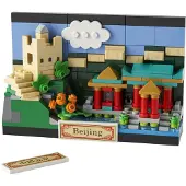 LEGO Creator - Carte postale de Pékin | Souvenir chinois emblématique à construire - 40654 276 pièces