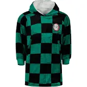 Halantex Slayer Demon Medium Hoodie Polar Blanket Vert