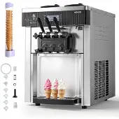 Vevor Machine à Glace Molle Commerciale