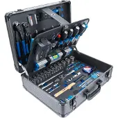 Bgs 15501 Jeu d'outils professionnels dans un coffret en aluminium, 149 pcs.