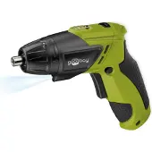 Goobay 71880 Visseuse professionnelle sans fil 3,6 V avec lampe LED, orange-noir - pour le bricoleur passionné à la maison