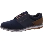 Bugatti - Chaussures pour hommes - Mocassins à lacets - Chaussures de ville - Bleu - Style business