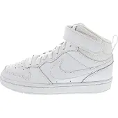 Nike Chaussure Court Borough Mid 2 pour ado - Blanc | Taille 36.5