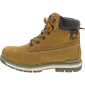 Dockers Bottines à lacets cognac / noir