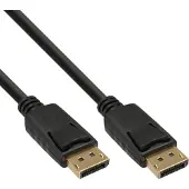 InLine 17105P Câble DisplayPort, noir, e contacts, 5m