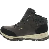 Rieker Bottines à lacets umbra / gris chiné / noir
