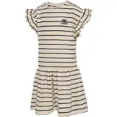 Hummel Ajma Short Sleeve Dress Beige 110 cm Fille