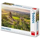 Dino Bikes Puzzle Ruine du Château de Trosky - 1000 pièces