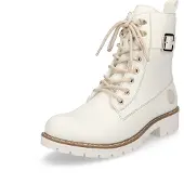Rieker Bottines à lacets blanc