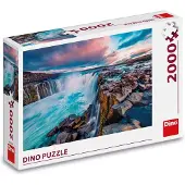 Dinotoys Dino Selfoss Chute d'eau - 2000 pièces