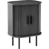 Beliani Table De Chevet Bradley Noir
