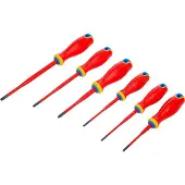 Bgs Jeu de tournevis VDE | pointe extra-fine | 6 pièces