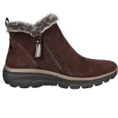 SKECHERS Femmes Bottines doublées à chaud marron