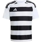 Adidas Hooped 26 Short Sleeve T-shirt Blanc,Noir 13-14 Years Enfants