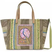 Oilily sac à épaule sac shopper Hana Handbag Woodbine vert