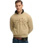 Superdry Sweat-shirt sable / marron