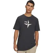 Under Armour Explore Graphic Short Sleeve T-shirt Gris L Homme