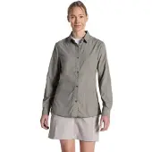 Craghoppers Nosilife Alma Long Sleeve Shirt Gris 34 Femme