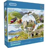 Gibsons Puzzle Gibson Snowdonia 1000 pièces Puzzle pour adultes Paysage