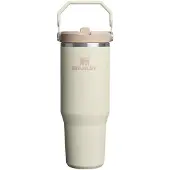 Stanley IceFlow Flip Straw 2.0 Tumbler gourde thermos en acier inoxydable Cream 1 pcs
