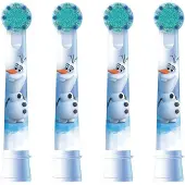 Oral-B Pro Kids 3+ Frozen à partir de 3 ans, 4 brossettes, couleur : multicolore