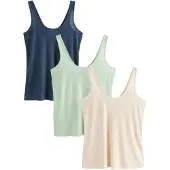 Next Haut beige / bleu marine / menthe