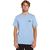 Rip Curl Streamline Diamond Short Sleeve T-shirt Bleu XL Homme