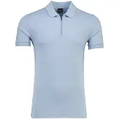 BOSS pour homme. 50537507 Polo slim fit bleu (L), Casuel, Coton, Manche courte