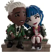 Youtooz Figurines Arcane Vinyl, lot de 2 : Ekko & Powder, 11 cm