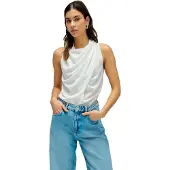 Salsa Jeans 21012119 Sleeveless Top Blanc XL Femme