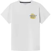 Hackett London Seafood Short Sleeve T-shirt Blanc 24 Months Garçon