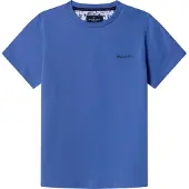 Hackett London Swim Trim Island Short Sleeve T-shirt Bleu 24 Months Garçon