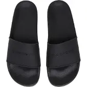 Hackett London pour homme. HMS200083 Sliders Slider Pier noir (45), Plat, Aucun, Casuel