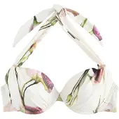 Next Hauts de bikini crème / vert clair / magenta / rosé