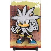 FiGGYZ Sonic the Hedgehog (Modern) figurine magnétique à collectionner Argent 11 cm