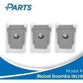 Plus.Parts Sacs à poussière iRobot Roomba i8178 (lot de 3, )